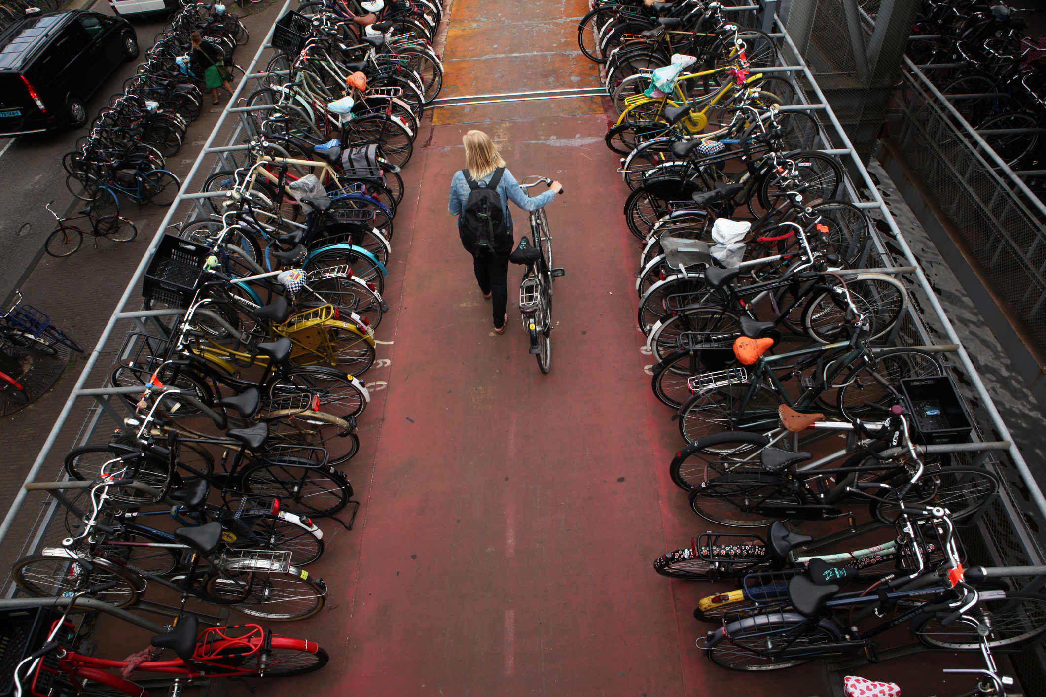 Bike parking can be just as much of a challenge as car parking