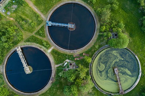 image of water tanks