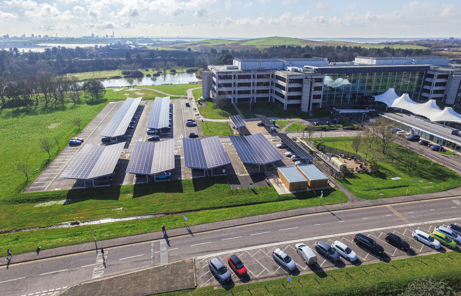 Solar Canopies For UK's Largest Solar Carport Project